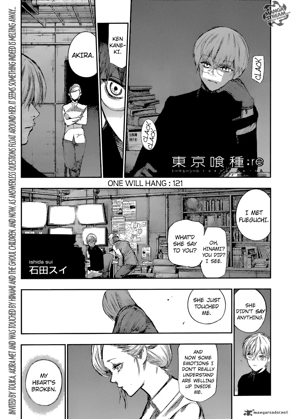 Tokyo Ghoul:re Chapter 121 page 1