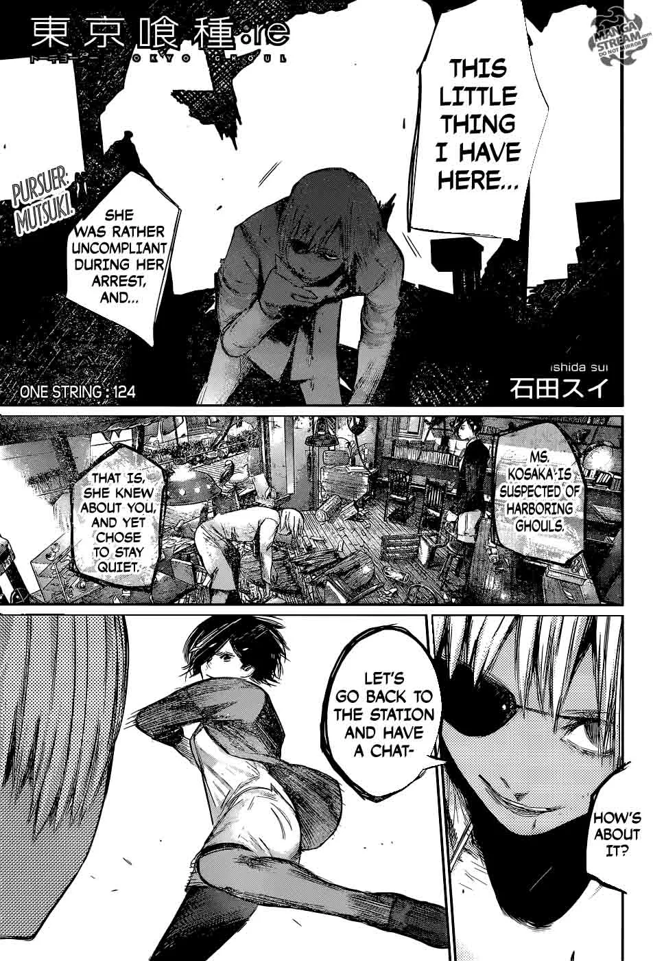Tokyo Ghoul:re Chapter 124 page 1