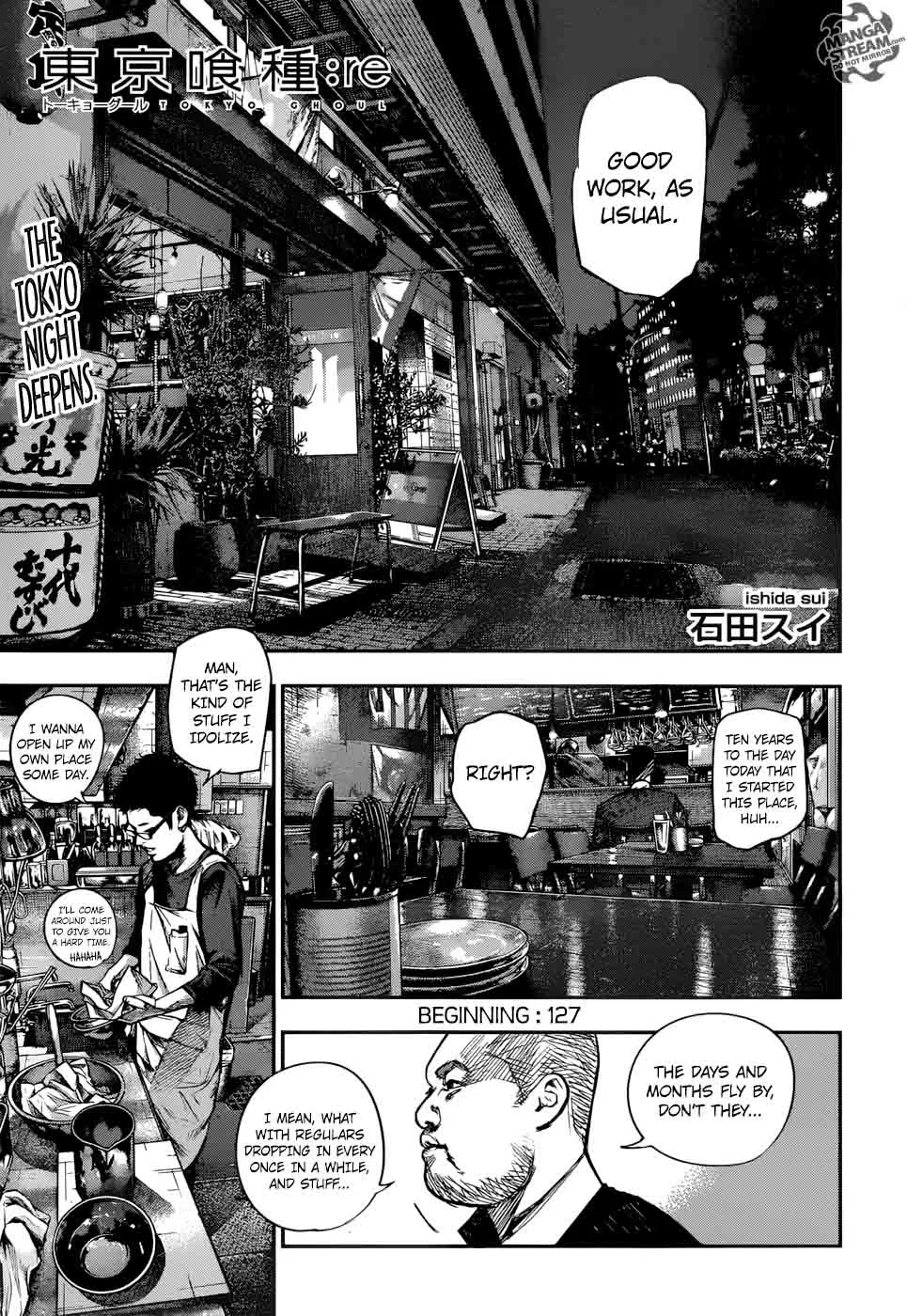 Tokyo Ghoul:re Chapter 127 page 1