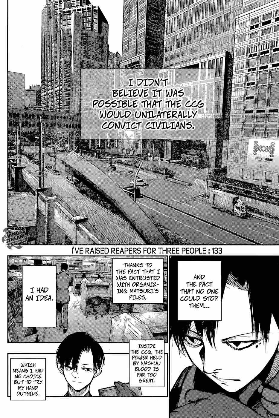 Tokyo Ghoul:re Chapter 133 page 3