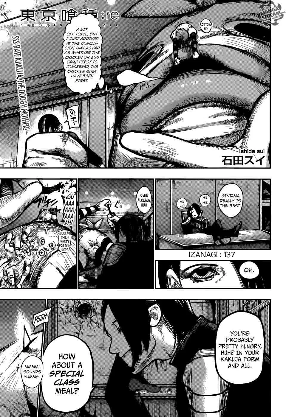 Tokyo Ghoul:re Chapter 137 page 1
