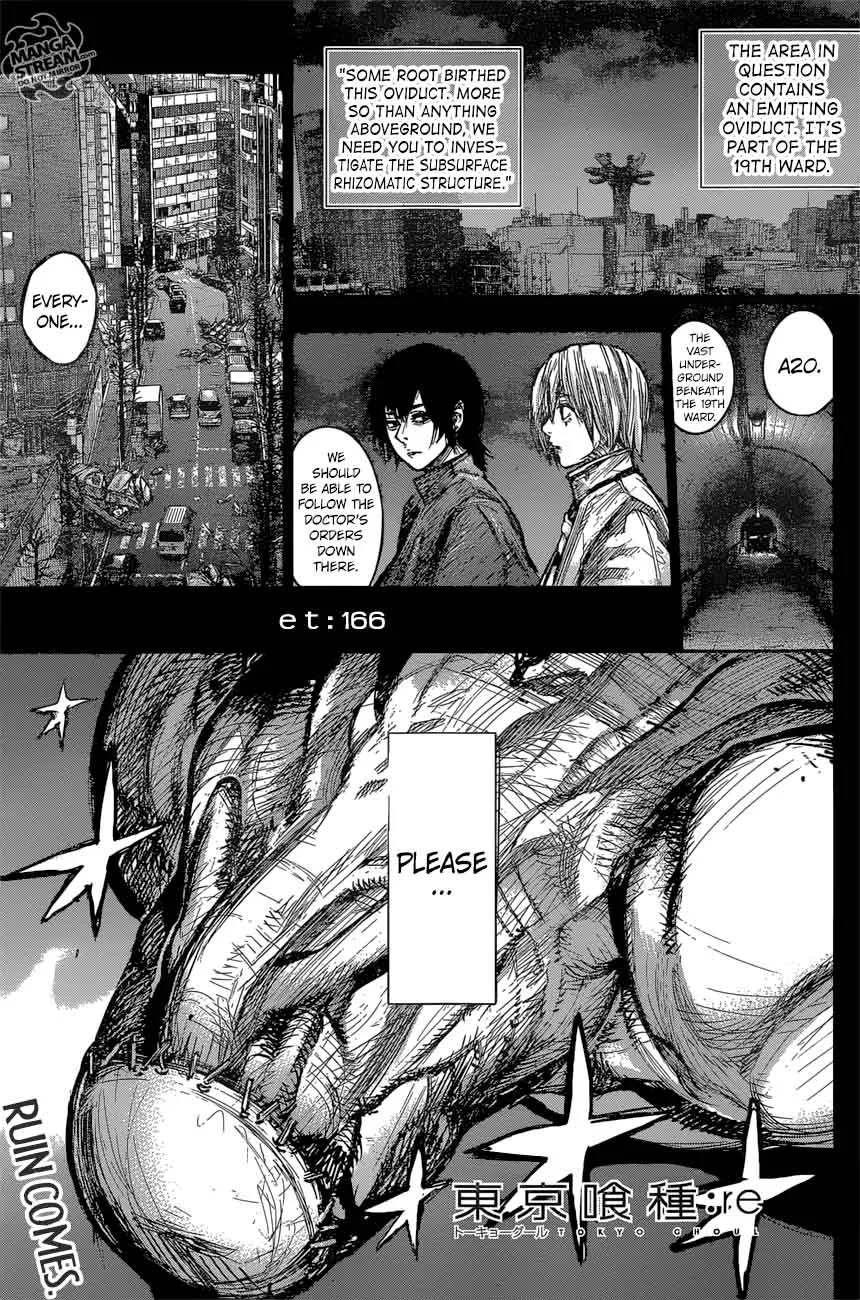 Tokyo Ghoul:re Chapter 166 page 1