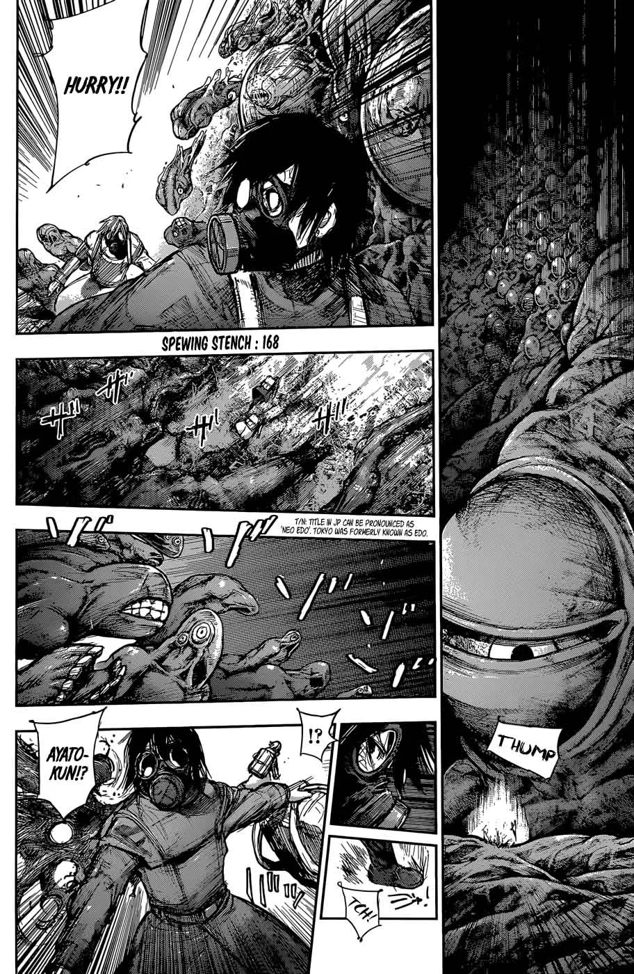 Tokyo Ghoul:re Chapter 168 page 2