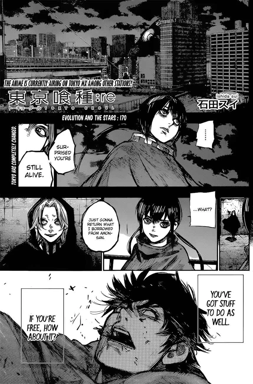 Tokyo Ghoul:re Chapter 170 page 1
