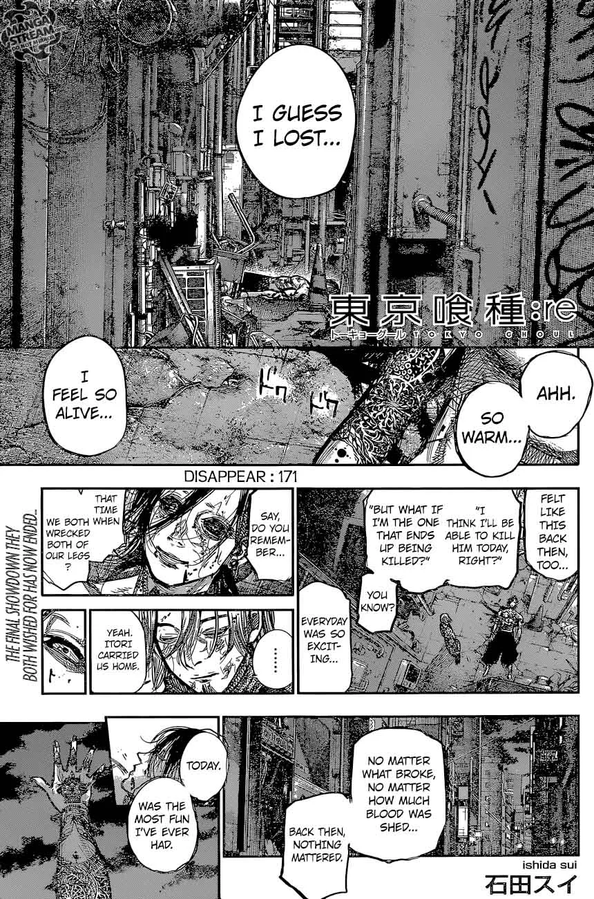 Tokyo Ghoul:re Chapter 171 page 1