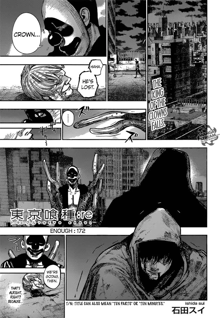 Tokyo Ghoul:re Chapter 172 page 1