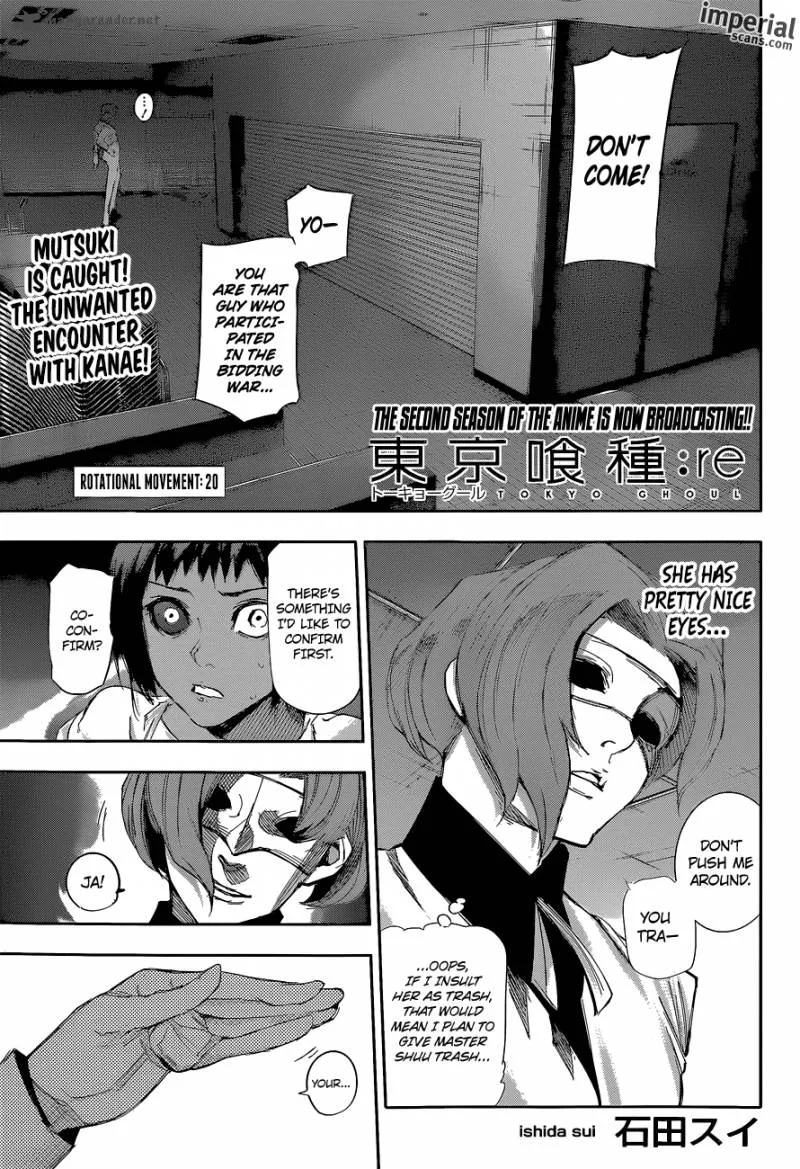 Tokyo Ghoul:re Chapter 20 page 1