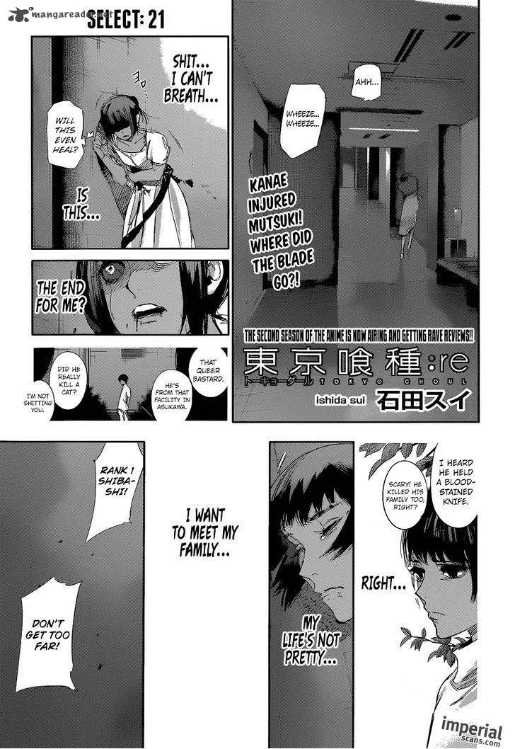 Tokyo Ghoul:re Chapter 21 page 1