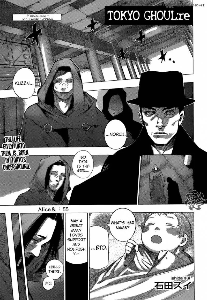 Tokyo Ghoul:re Chapter 55 page 1