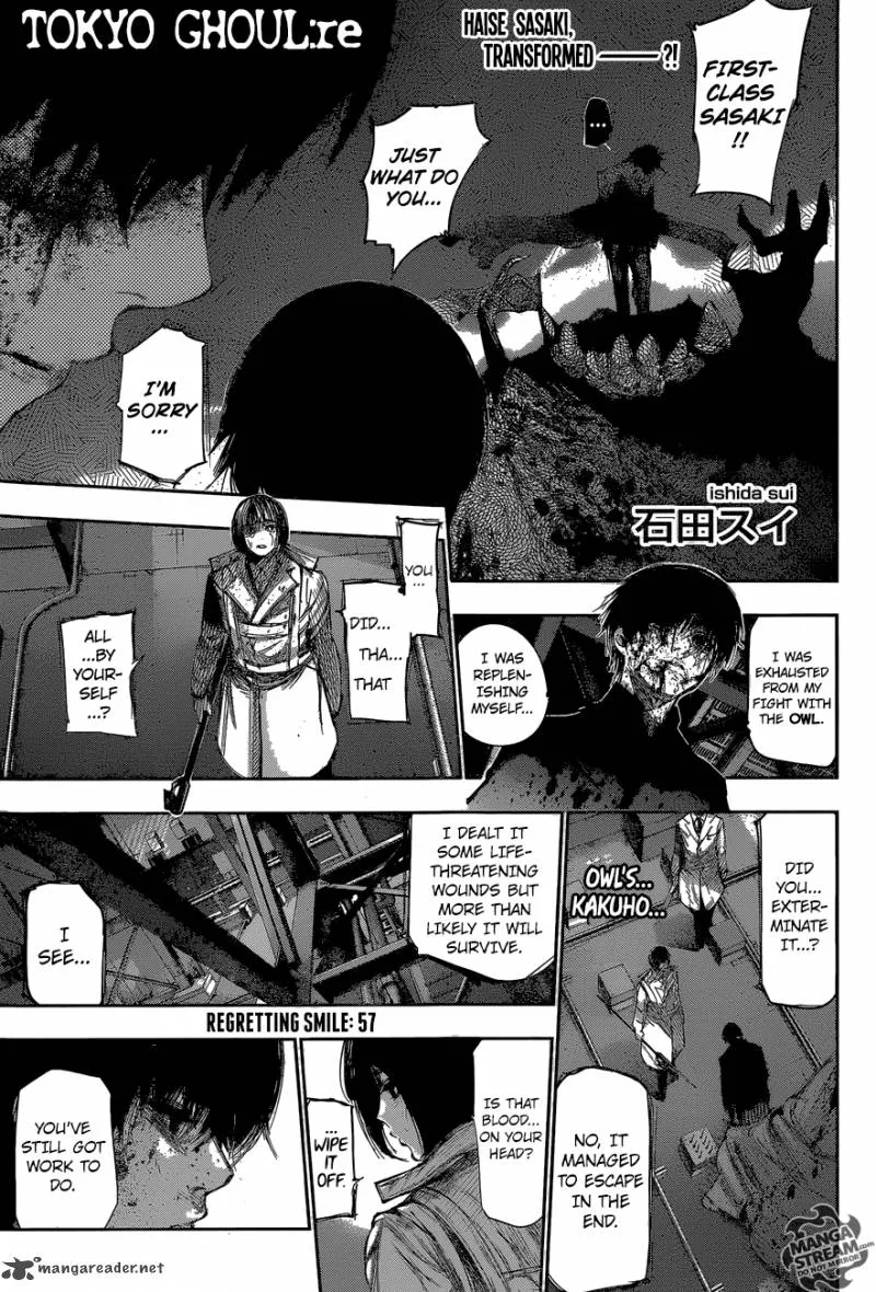Tokyo Ghoul:re Chapter 57 page 1