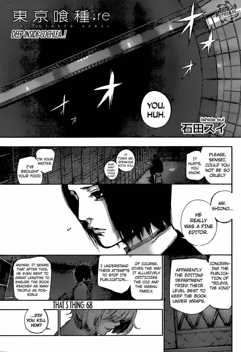 Tokyo Ghoul:re Chapter 68 page 1