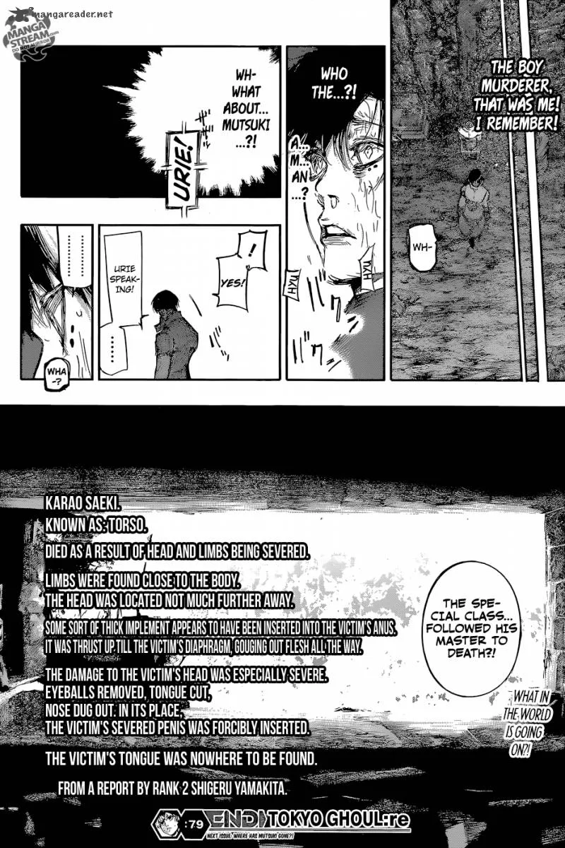 Tokyo Ghoul:re Chapter 79 page 18