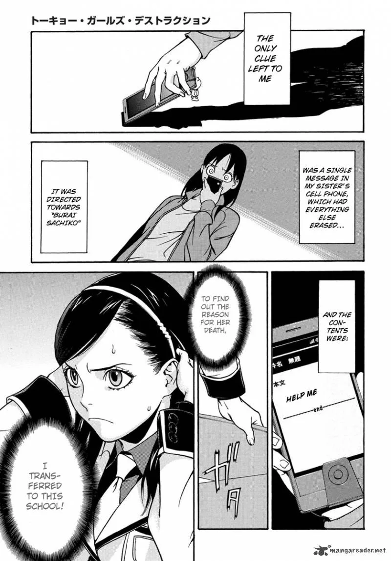 Tokyo Girls Destruction Chapter 1 page 9