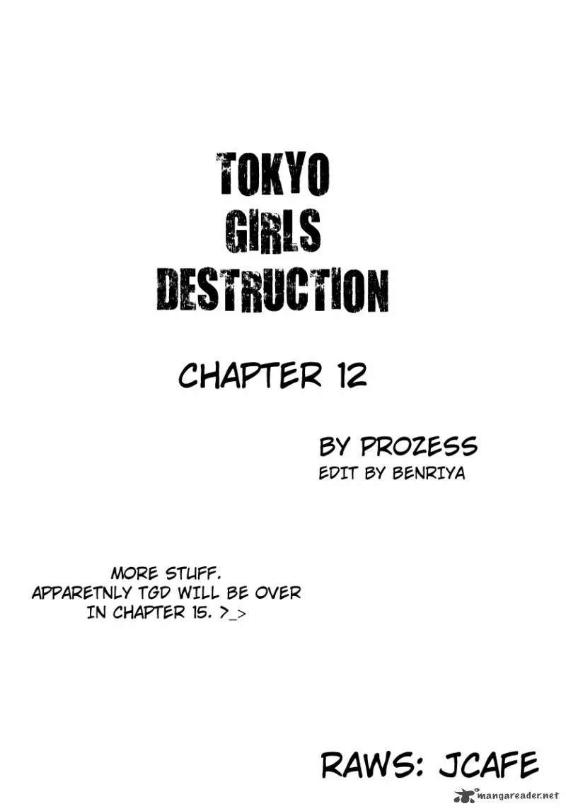 Tokyo Girls Destruction Chapter 12 page 1