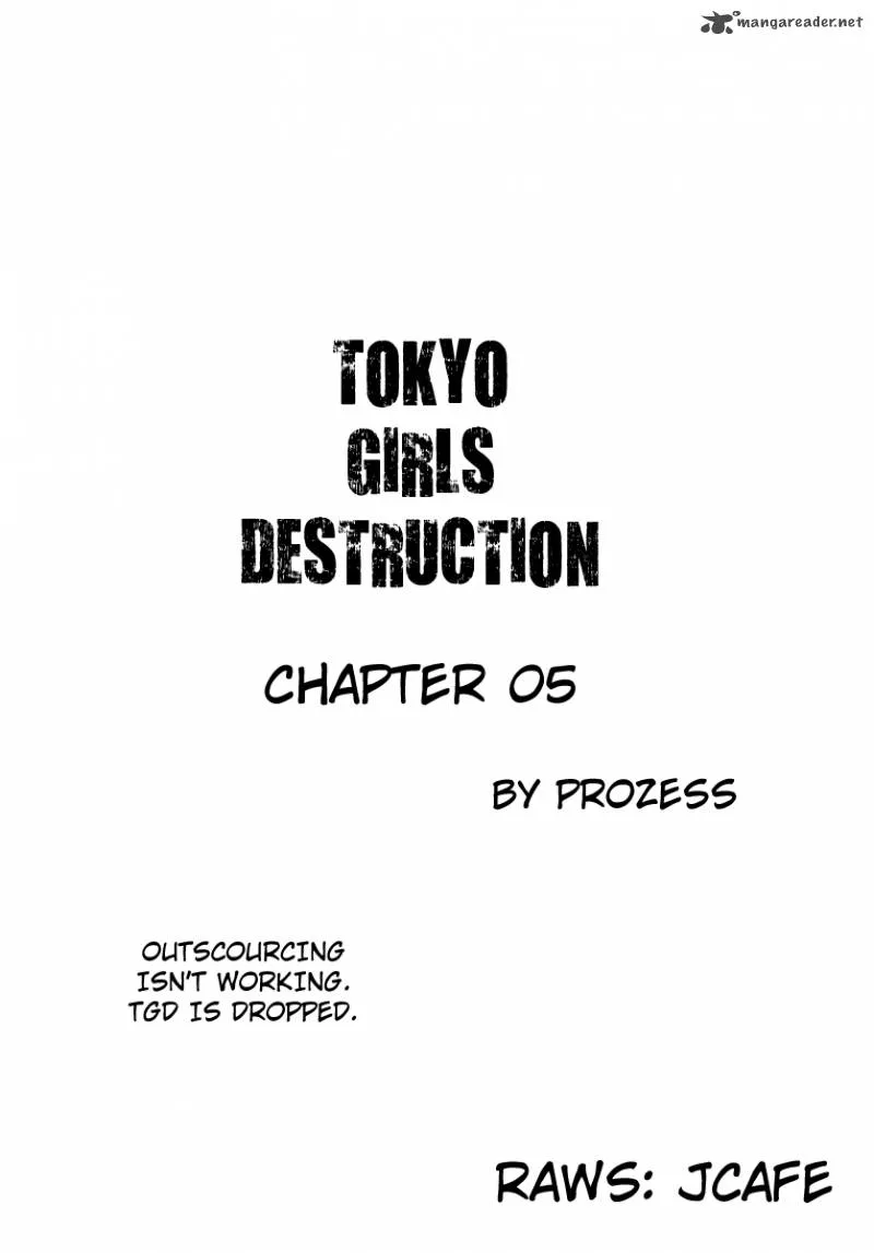 Tokyo Girls Destruction Chapter 5 page 1