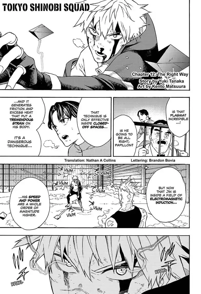 Tokyo Shinobi Squad Chapter 12 page 1