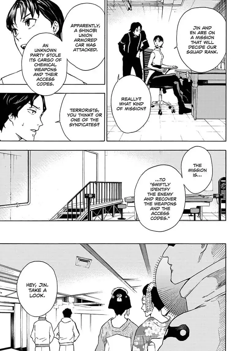 Tokyo Shinobi Squad Chapter 14 page 7