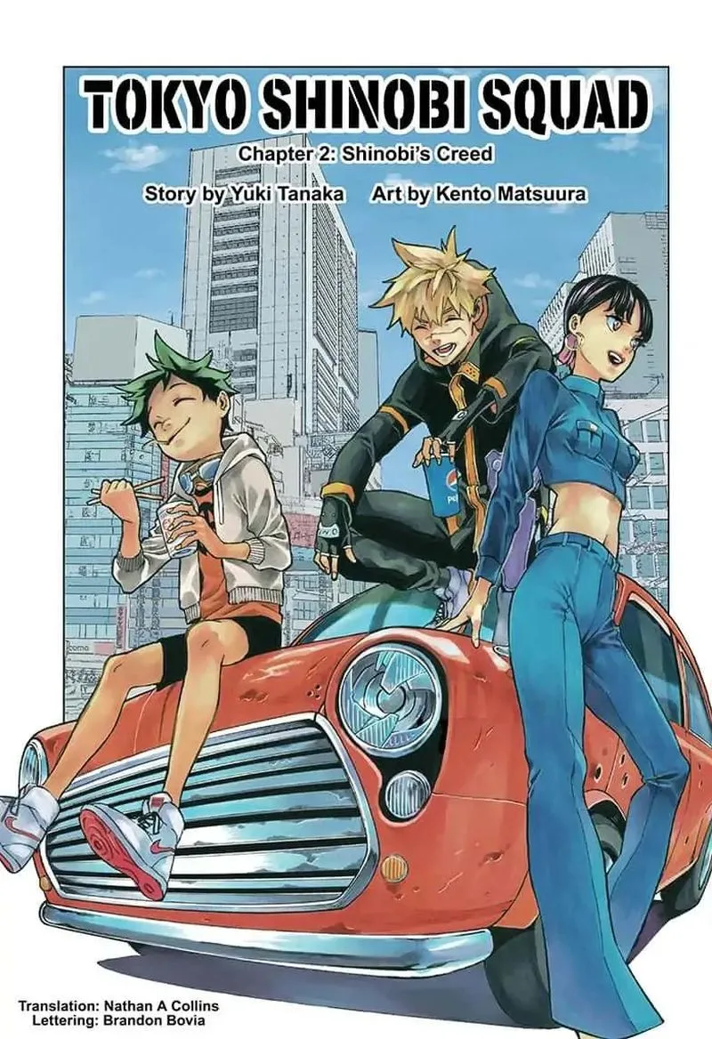 Tokyo Shinobi Squad Chapter 2 page 1