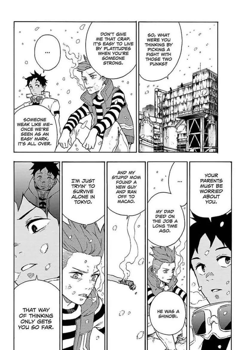 Tokyo Shinobi Squad Chapter 27 page 8