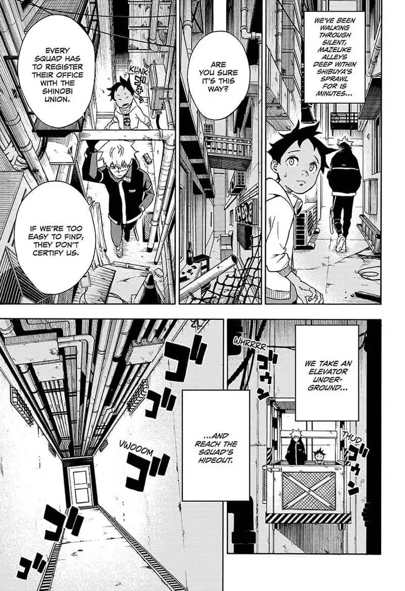 Tokyo Shinobi Squad Chapter 3 page 3
