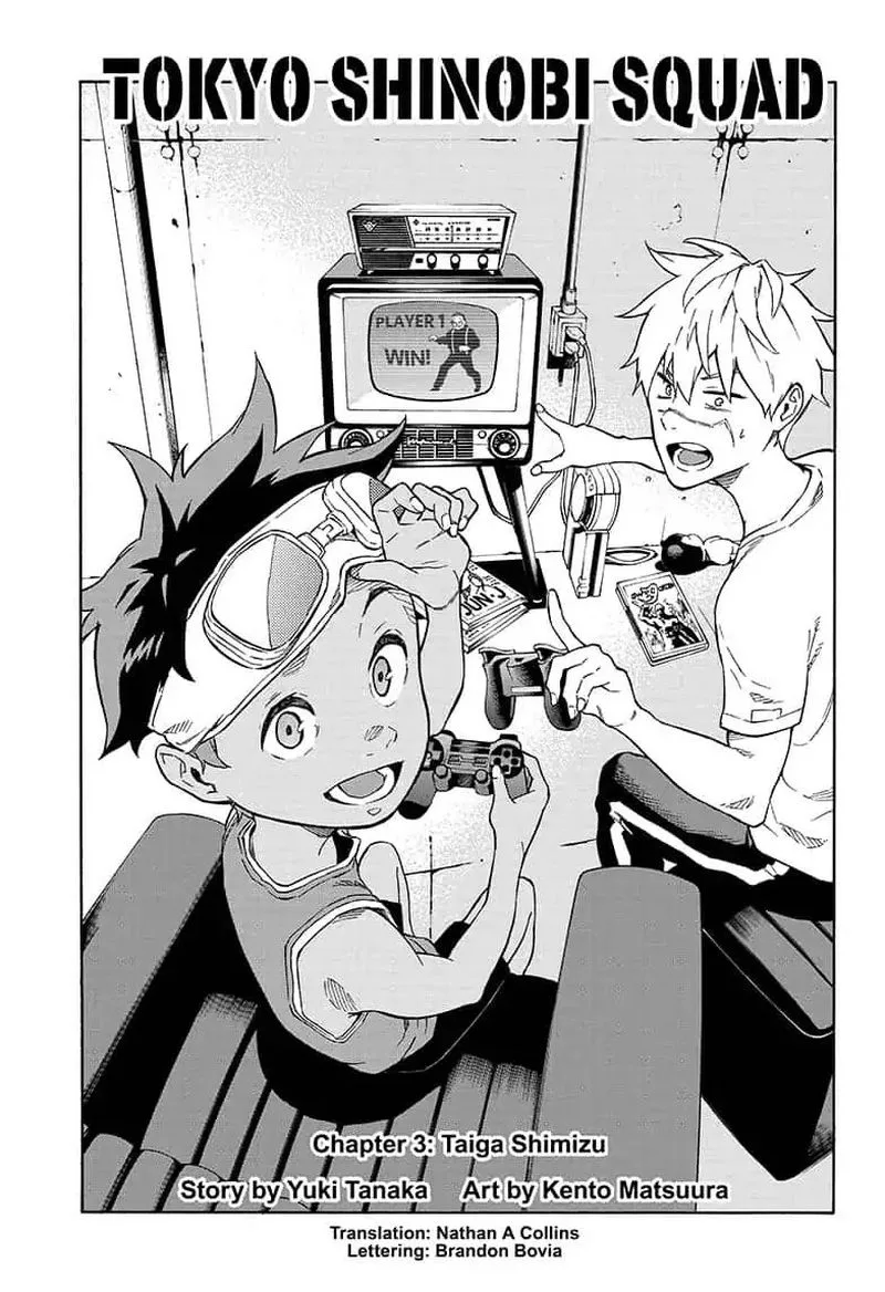 Tokyo Shinobi Squad Chapter 3 page 1