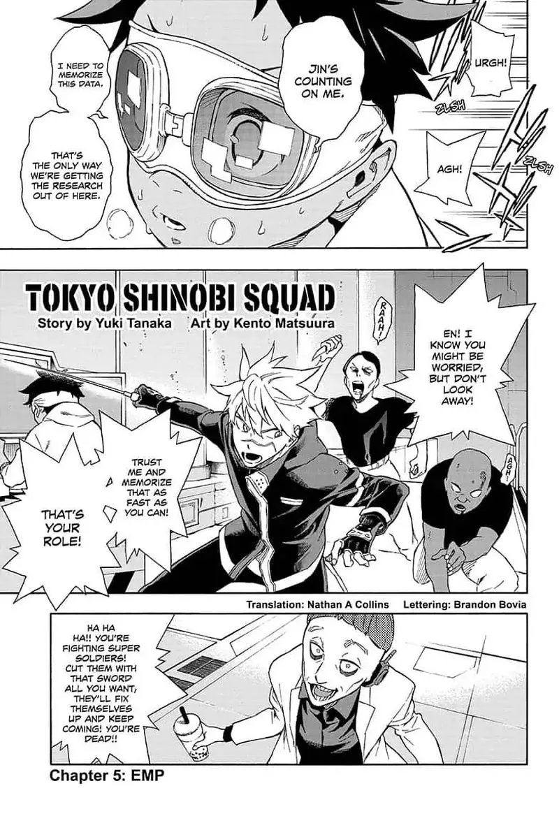 Tokyo Shinobi Squad Chapter 5 page 1