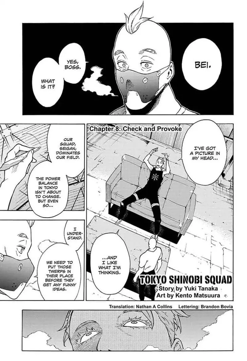 Tokyo Shinobi Squad Chapter 8 page 1