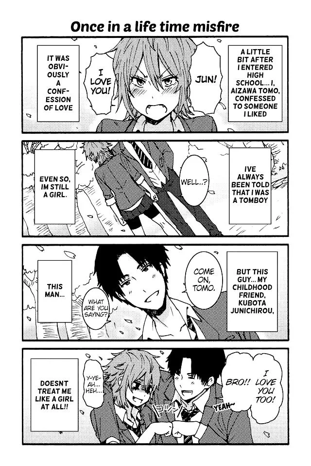 Tomo-Chan wa Onnanoko! Chapter 1 page 1