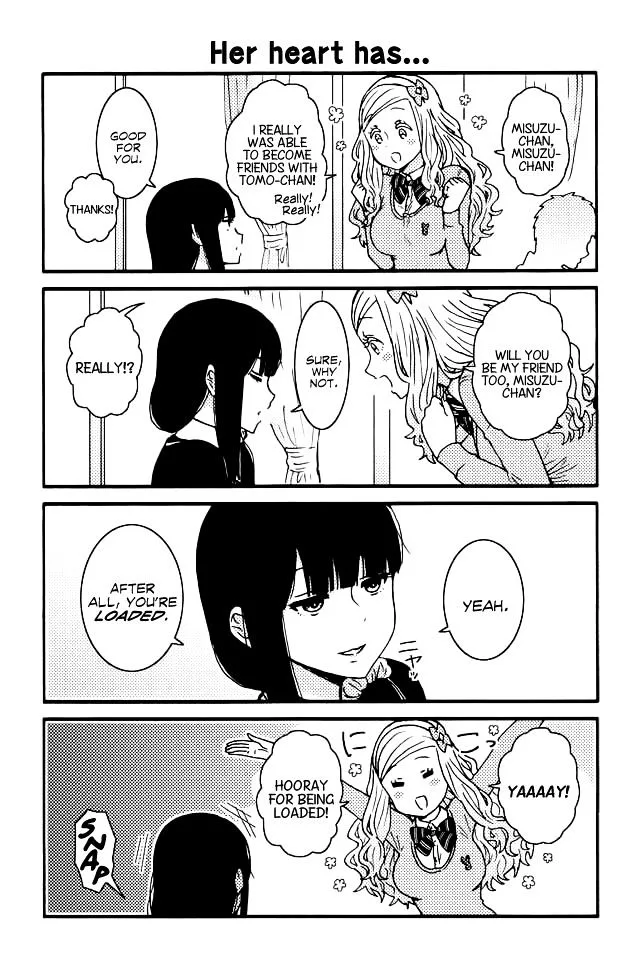 Tomo-Chan wa Onnanoko! Chapter 116 page 1