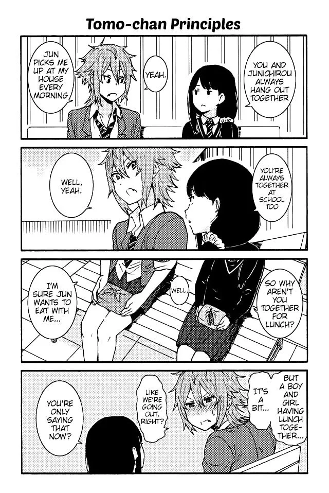 Tomo-Chan wa Onnanoko! Chapter 14 page 1