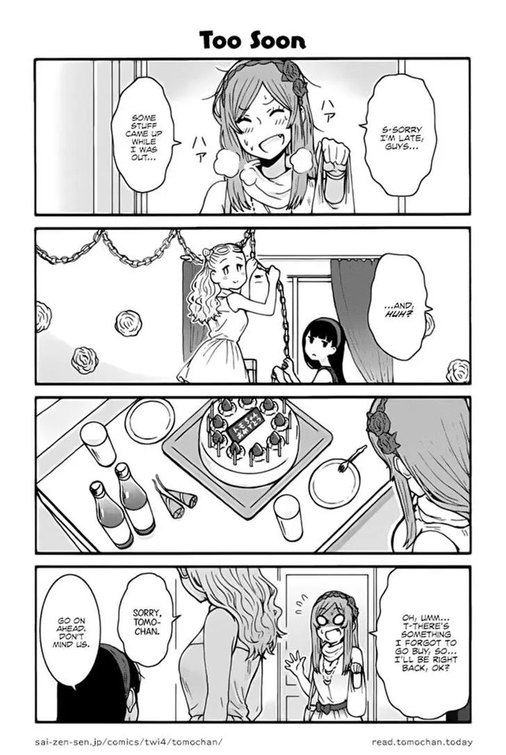 Tomo-Chan wa Onnanoko! Chapter 357 page 1