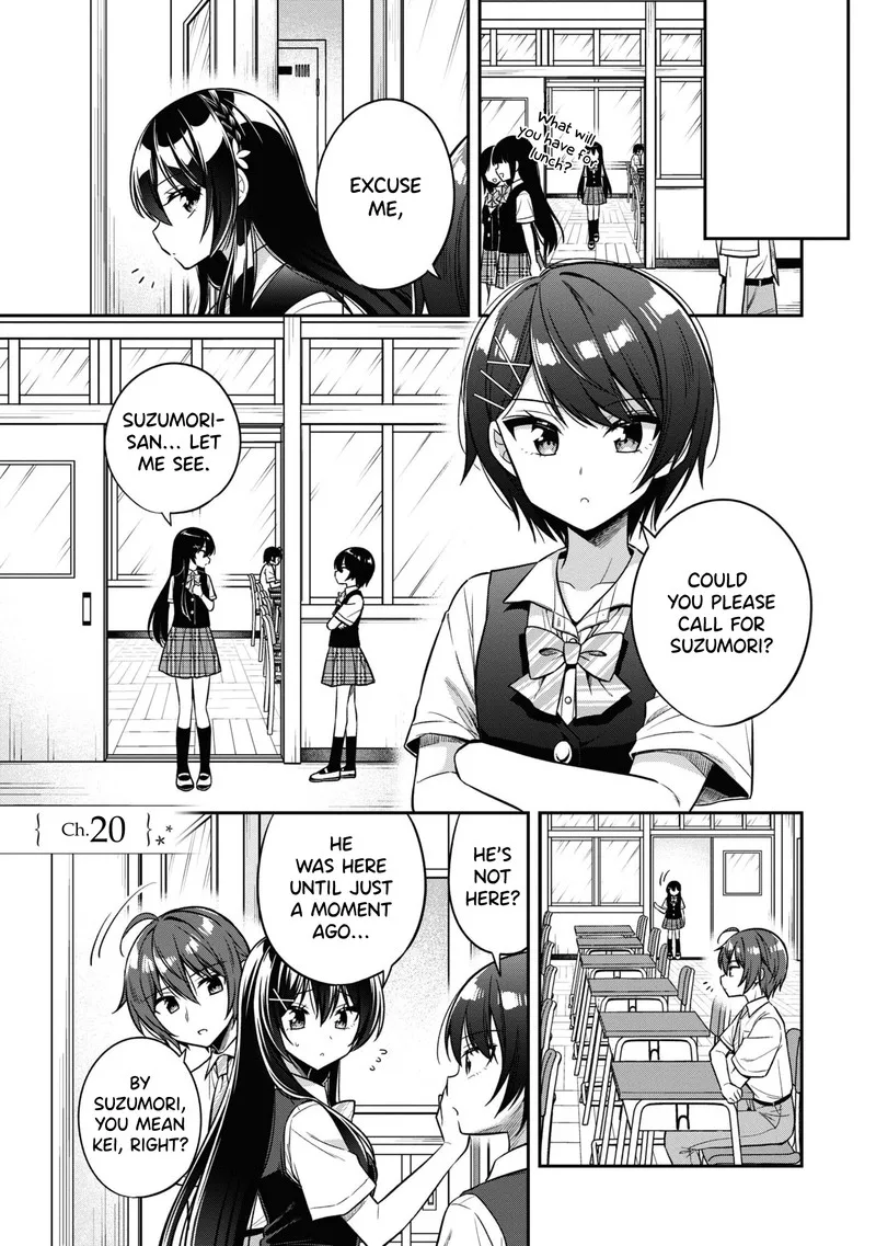Tonari no Couderella wo Amayakashitara, Uchi no Aikagi wo Watasu koto ni natta Chapter 20 page 1