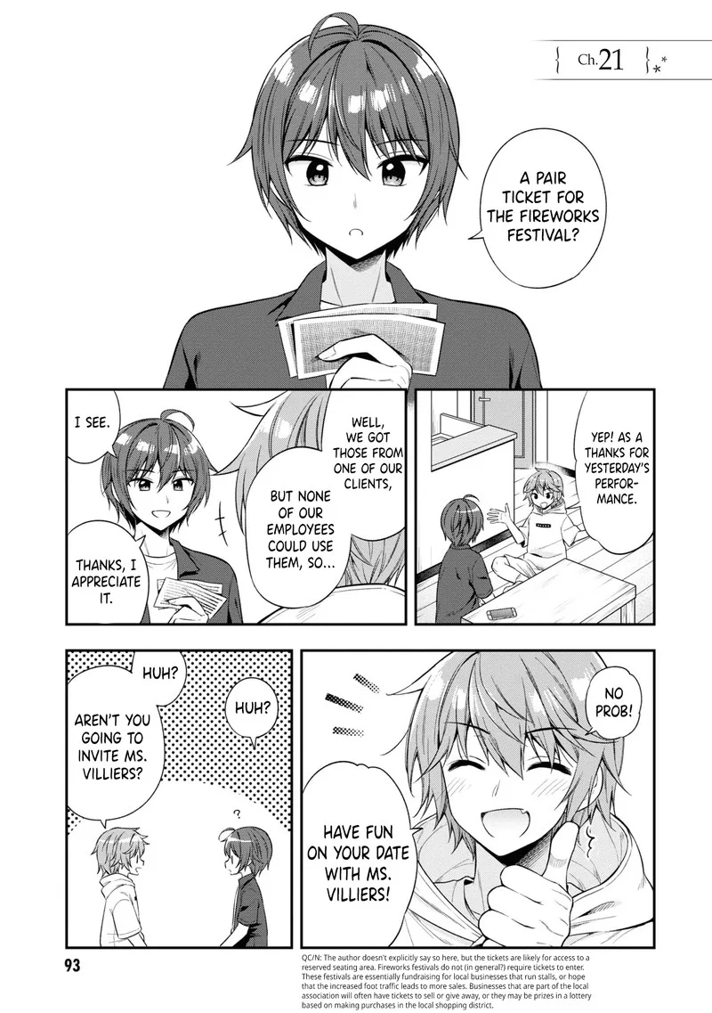 Tonari no Couderella wo Amayakashitara, Uchi no Aikagi wo Watasu koto ni natta Chapter 21 page 1