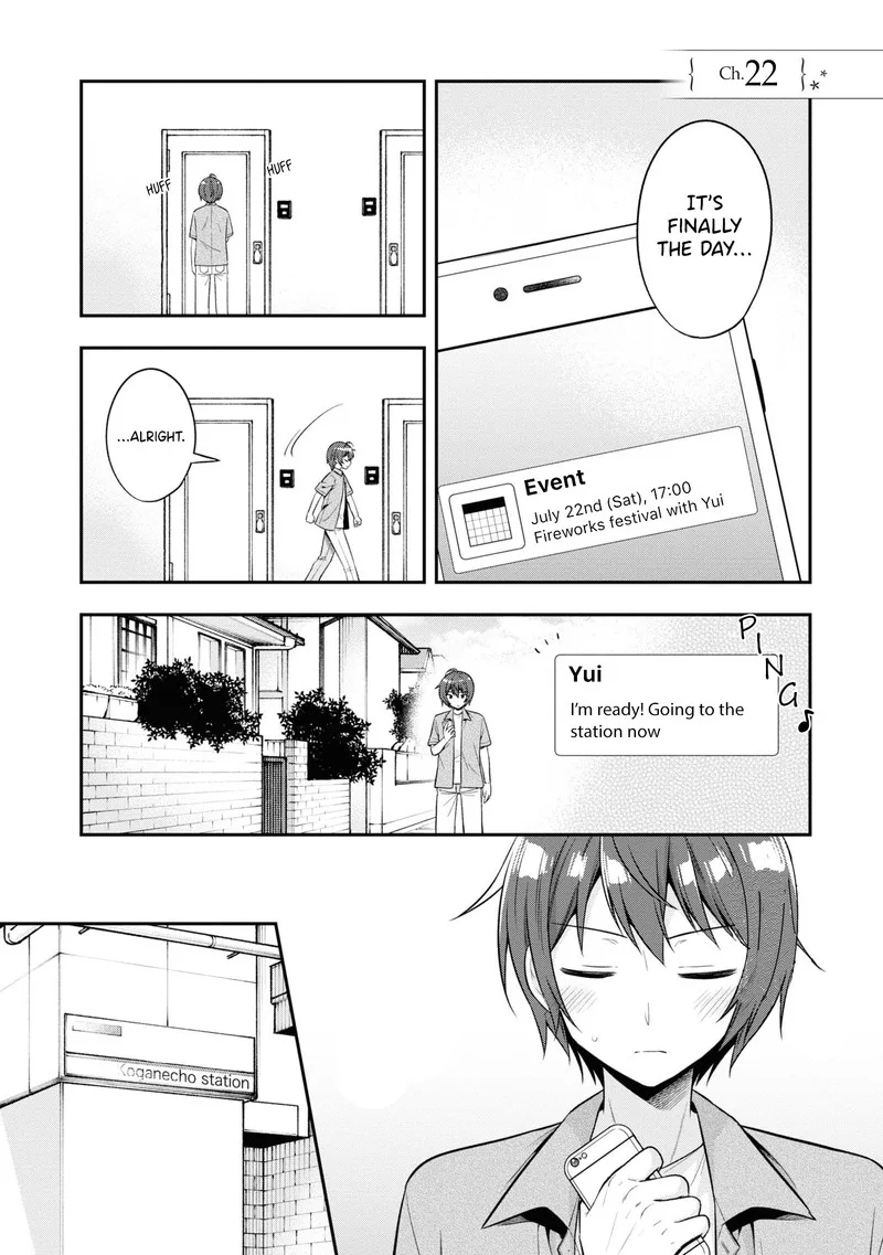 Tonari no Couderella wo Amayakashitara, Uchi no Aikagi wo Watasu koto ni natta Chapter 22 page 1
