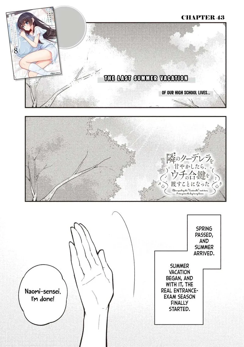 Tonari no Couderella wo Amayakashitara, Uchi no Aikagi wo Watasu koto ni natta Chapter 43 page 2