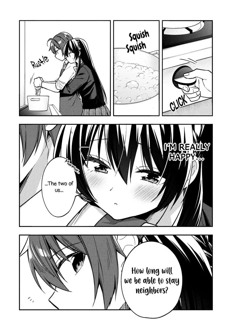 Tonari no Couderella wo Amayakashitara, Uchi no Aikagi wo Watasu koto ni natta Chapter 46 page 23