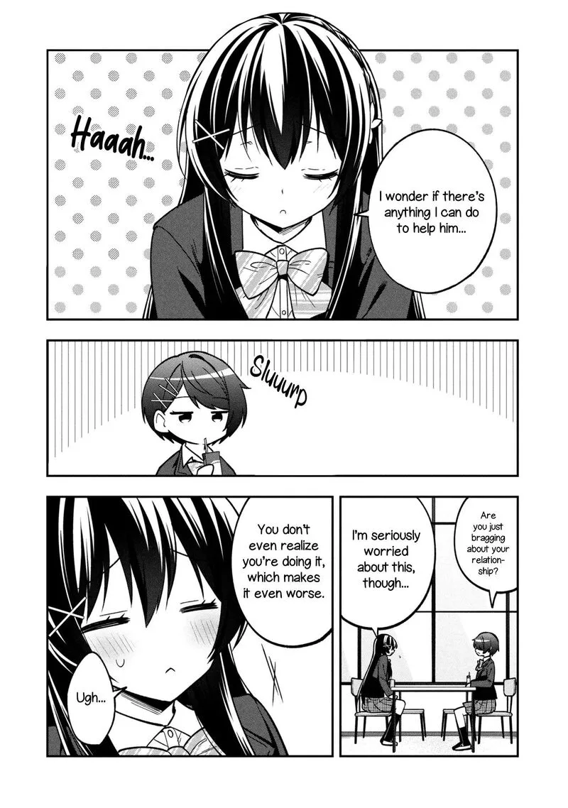 Tonari no Couderella wo Amayakashitara, Uchi no Aikagi wo Watasu koto ni natta Chapter 46 page 12