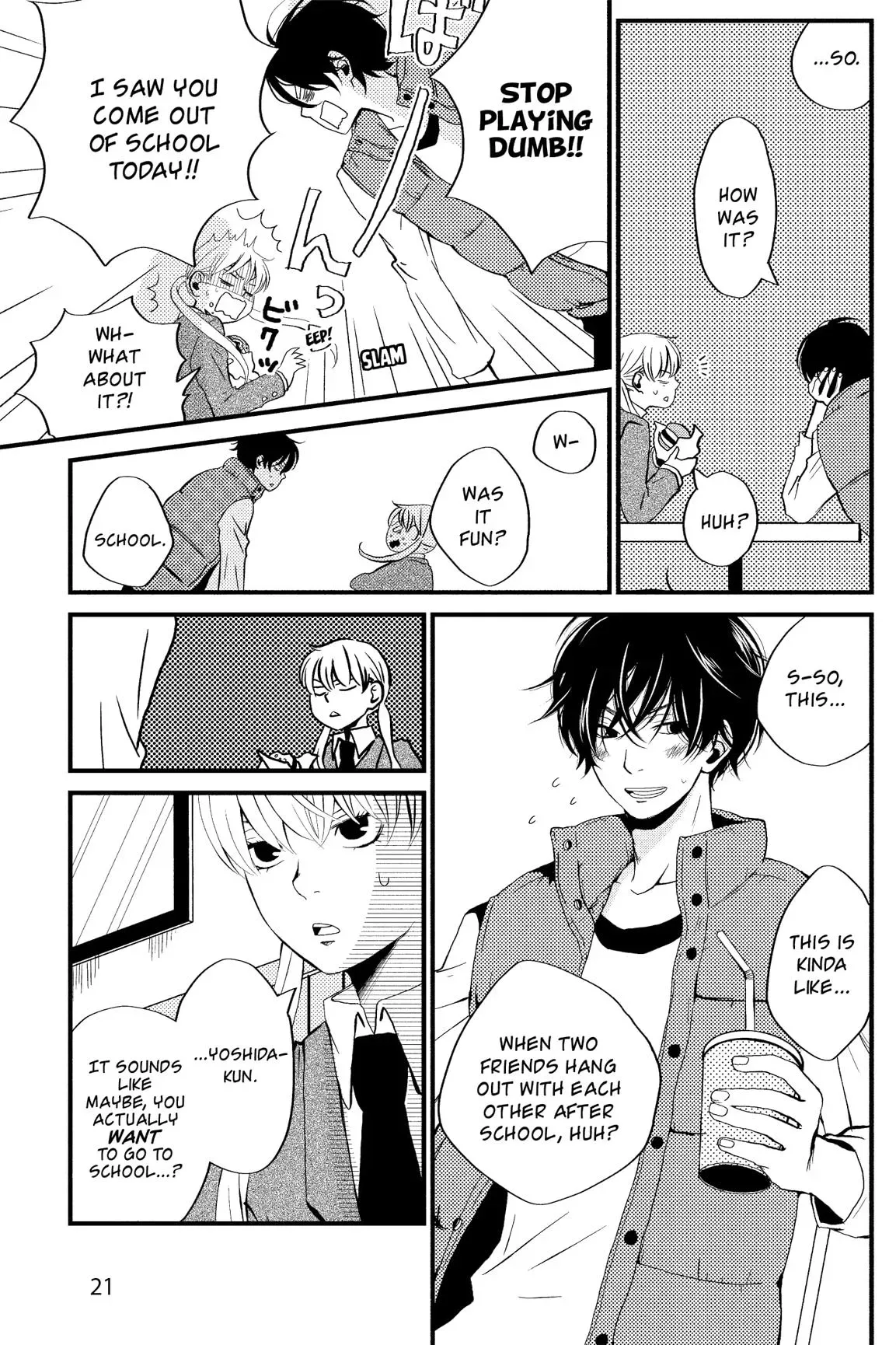Tonari no Kaibutsu-kun Chapter 1 page 21
