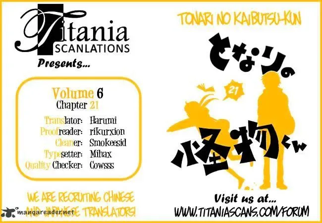 Tonari no Kaibutsu-kun Chapter 21 page 47