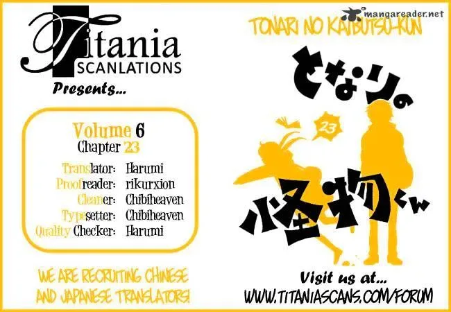 Tonari no Kaibutsu-kun Chapter 23 page 44