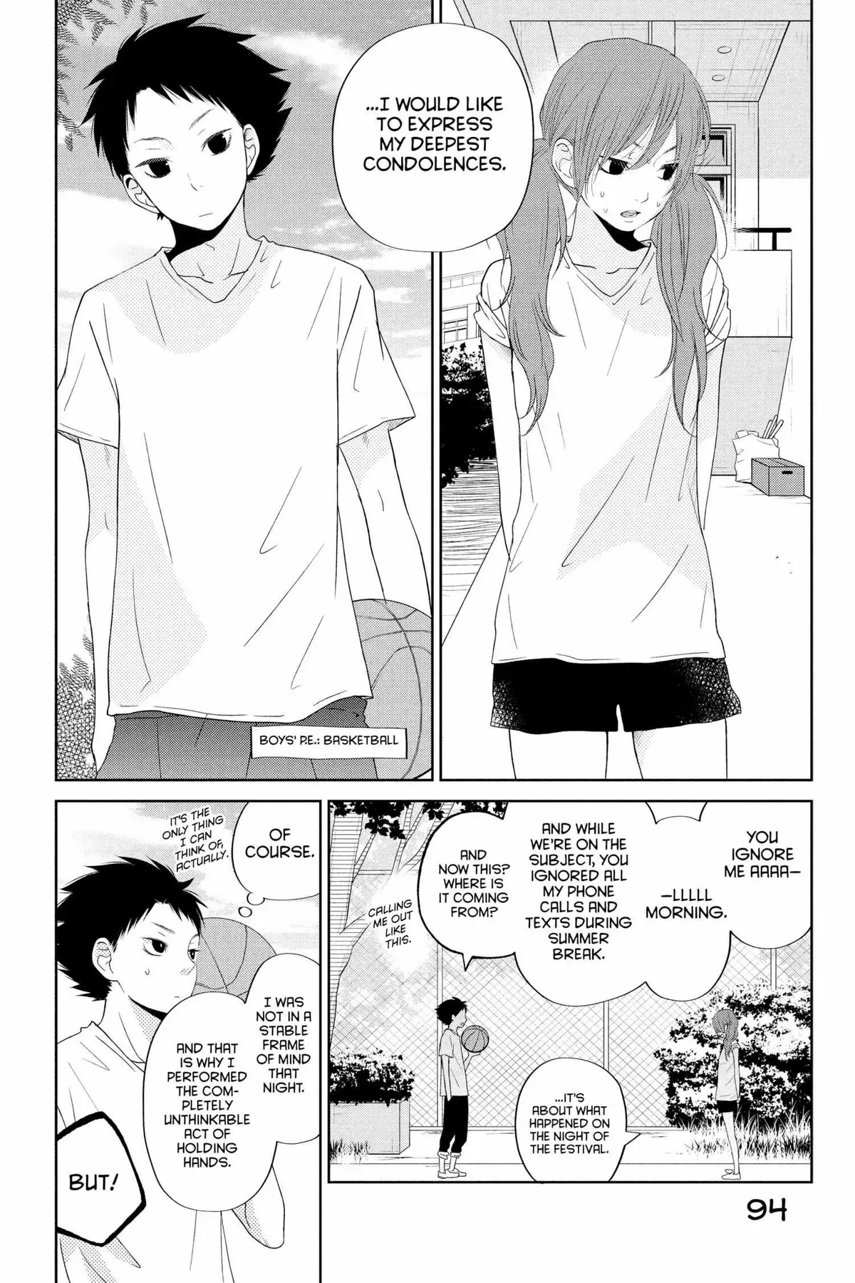 Tonari no Kaibutsu-kun Chapter 33 page 95