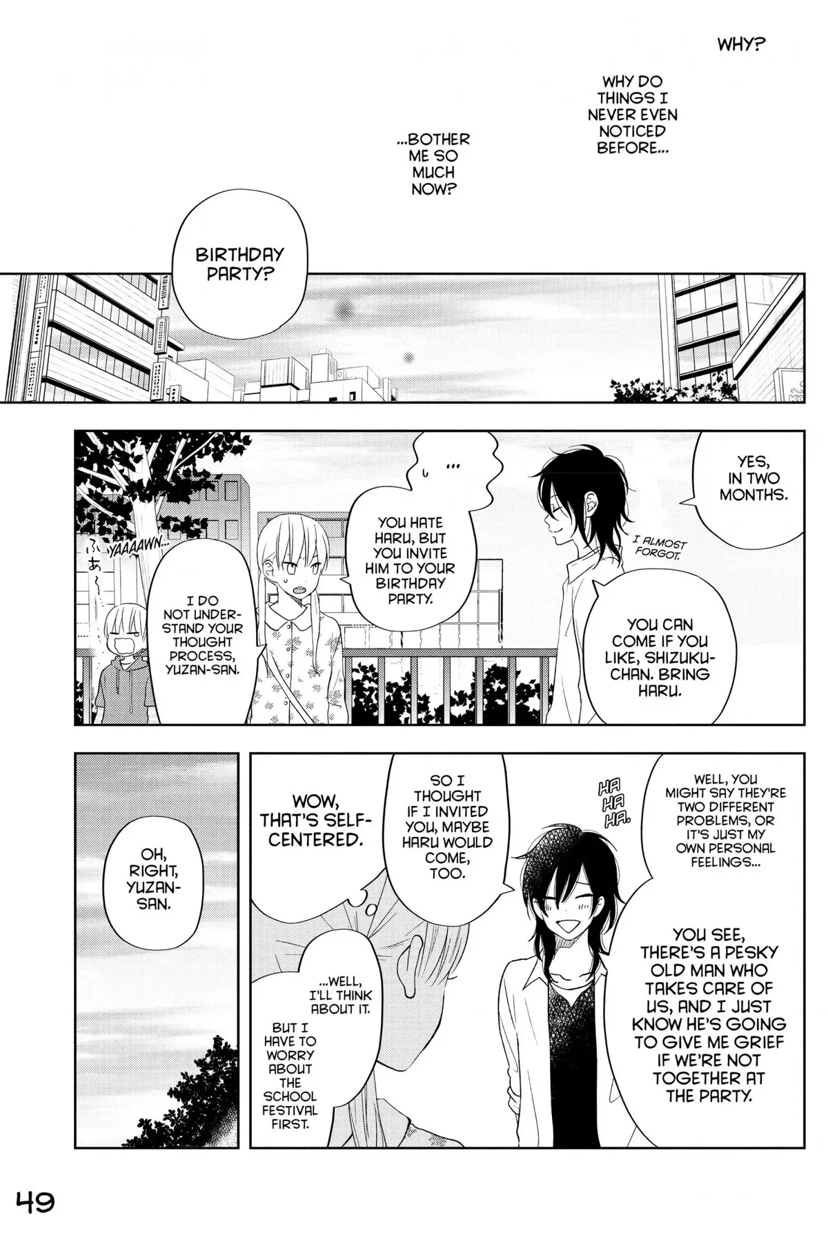 Tonari no Kaibutsu-kun Chapter 37 page 48