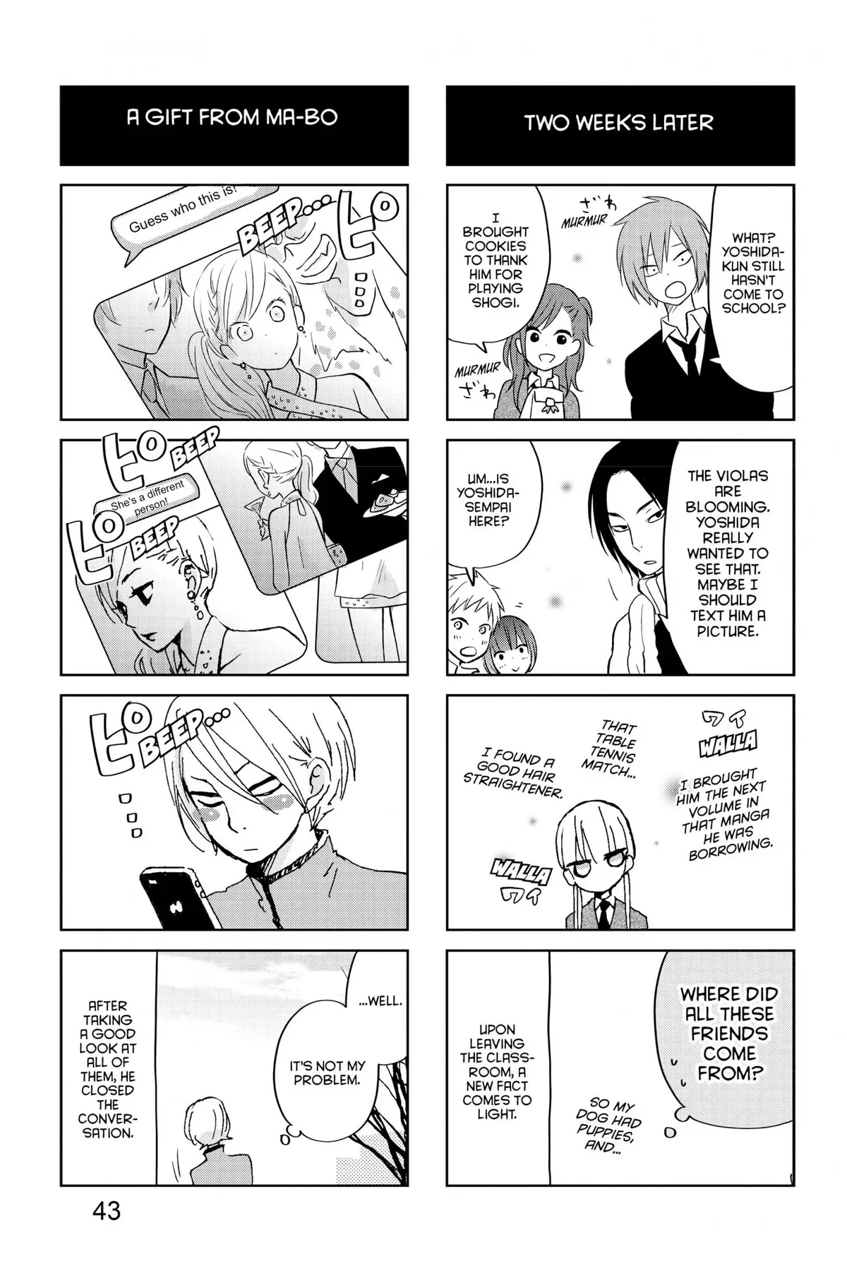 Tonari no Kaibutsu-kun Chapter 41 page 43