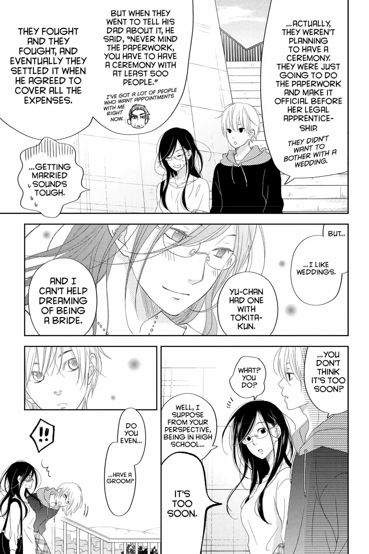 Tonari no Kaibutsu-kun Chapter 49 page 142