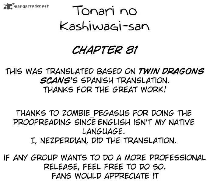 Tonari no Kashiwagi-san Chapter 81 page 25