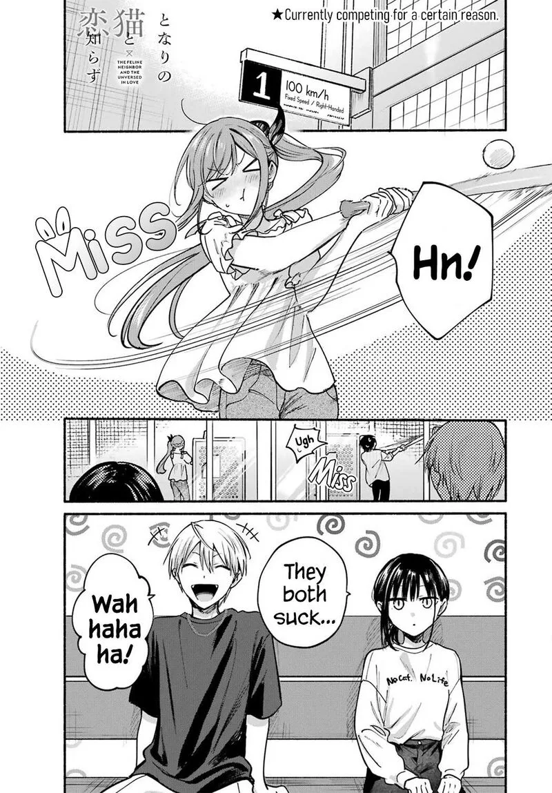 Tonari no Neko to Koi Shirazu Chapter 35 page 1