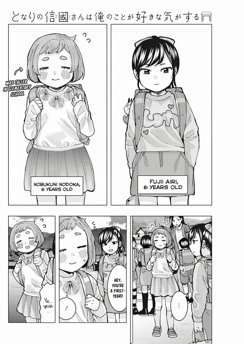 Tonari no Nobukuni-san wa Ore no Koto ga Sukina Ki ga Suru Chapter 9 page 4