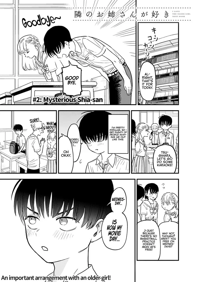 Tonari no Onee-san ga Suki Chapter 2 page 2