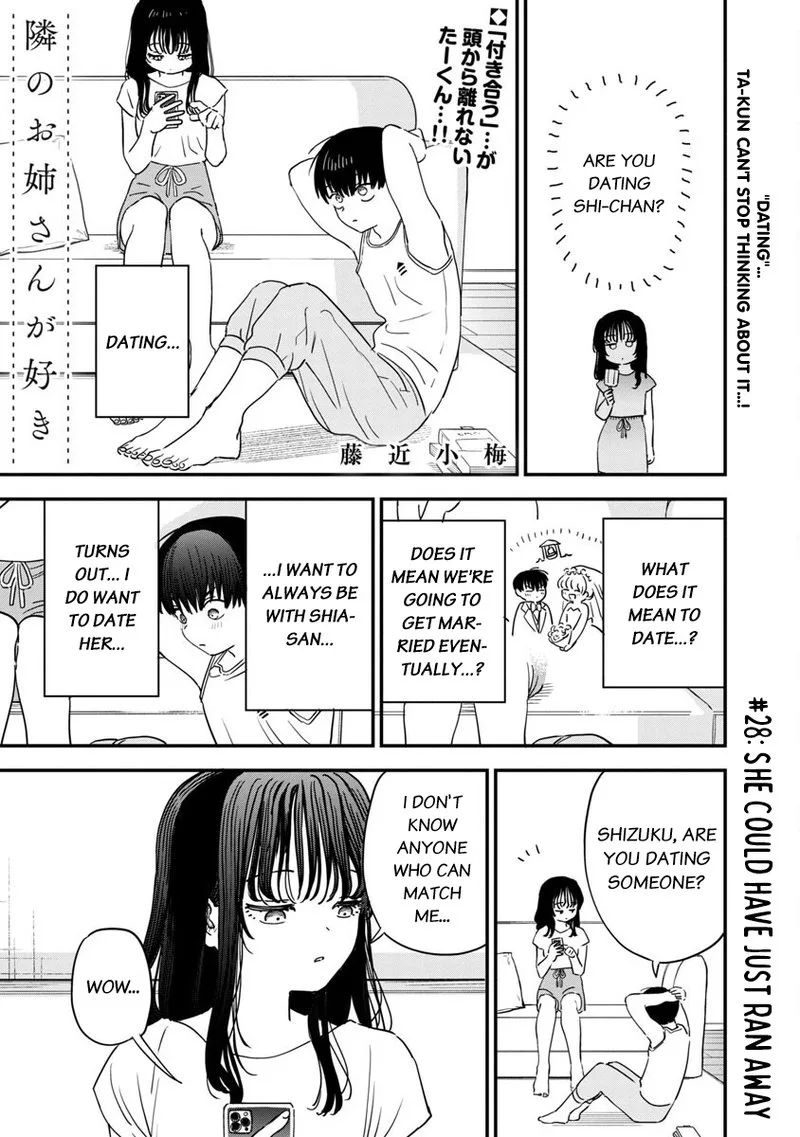 Tonari no Onee-san ga Suki Chapter 28 page 1