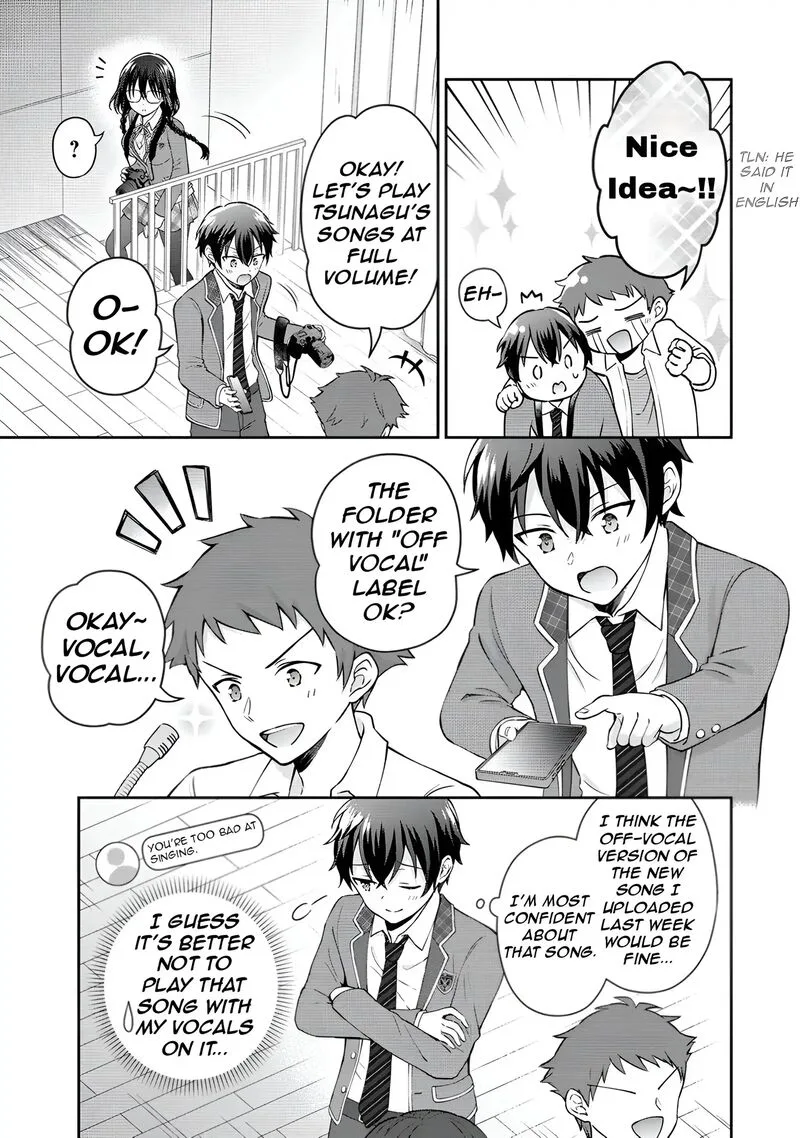 Tonari no Seki no Inkya Joshi ga Oshi Utaite Datta - Ore no Kyoku wo Uttatekure! Chapter 1 page 29